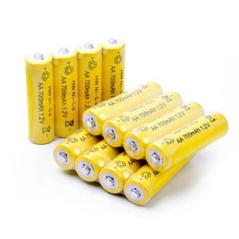 Gtf 4 detalji akumulatora, električna igračka rc 5 punjive nicd baterije aa 1.2 700 mah punjiva baterija