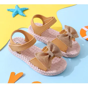 Dječje sandale za djevojčice Cipele s vršnjacima-leptir Нескользящие plaže sandale Princeza Slatke dječje cipele za djecu 2-12 godina