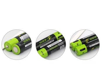 ZNTER USB AAA baterija baterija baterija baterija Baterija 1,5 600 mah li-ion Baterija Igračka Baterija Daljinskog upravljača Litij-polimer baterija