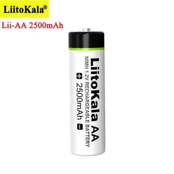 8шт Liitokala 1.2 U AA 2500 mah Ni-MH Punjiva baterija aa za temperaturnog pištolj daljinski upravljač igračke baterije za miša
