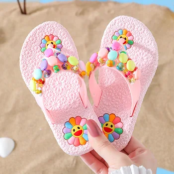 Dječje sandale 2-6 godina ženska ljetna moda za djevojčice нескользящие kućni sandale i papuče slatka kućna obuća dječje papuče