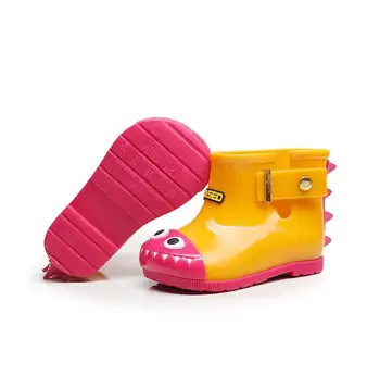 Mini SED dječji дождевики Dječje modne crtić vodena cipele Dinosaur morski krokodil je kišnica cipele za dječake i djevojčice противоскользящая SH120
