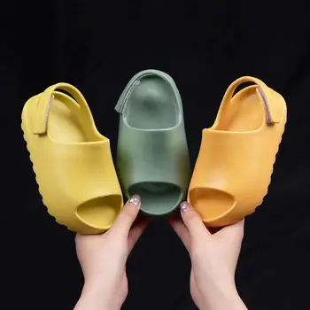 Dječje cipele za djecu, za dječake i djevojčice Trendy boje Soild Neklizajući lagane sandale bez kopče EVA Meke papuče za kupatilo